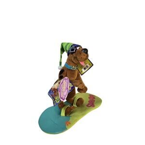 Scooby-Doo Extreme Sports Snowboarding Applause Bendable 12" Witch's Ghost 1999